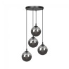 Lámpara colgante Sagan Grafito (4 luces) 2