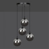 Lámpara colgante Sagan Grafito (4 luces) 4