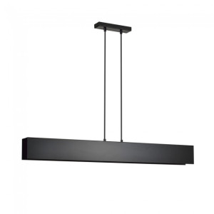 Lâmpada de teto Tarlen Preto (4 luzes) H