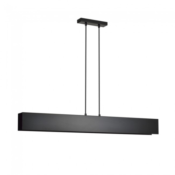 Lâmpada de teto Tarlen Preto (4 luzes) M 2