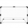 Set de porterías de fútbol mini 2 uds para niños 91.5x48x61 cm 3