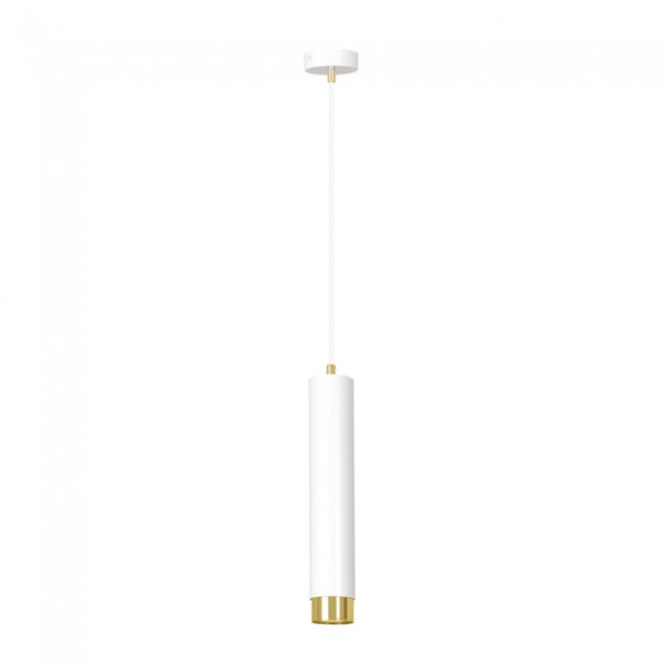 Lámpara colgante Mura Blanco/Oro M 2