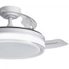 Ventilador LED com pás dobráveis Oroel Blanco CCT Dim (72W) 3