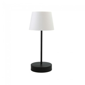 Candeeiro de mesa LED Sora Preto Dim (3W) H