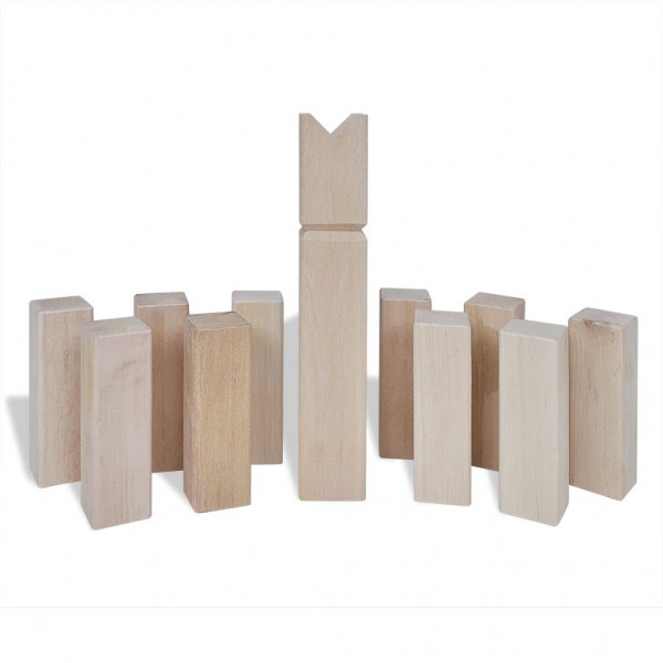 Conjunto de jogo Kubb madeira M 3