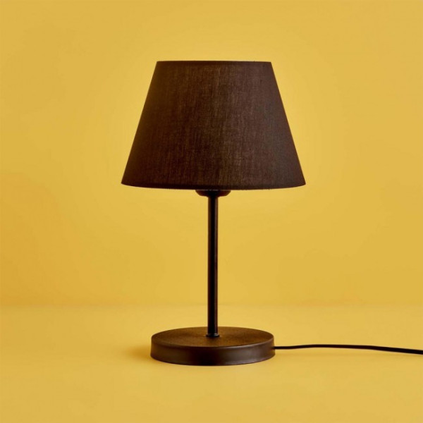 Candeeiro de mesa preto Persale M 3