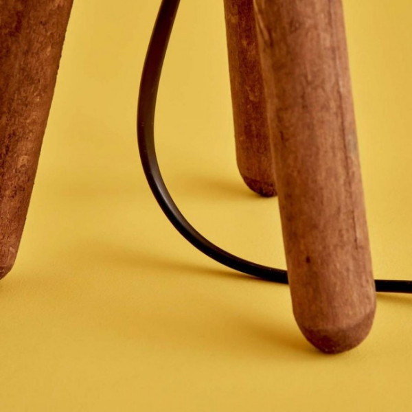 Lámpara de mesita Yago Crema M 5