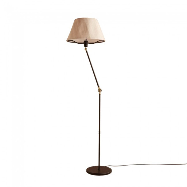 Lámpara de pie orientable Tesira Crema M 2