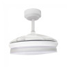 Ventilador LED con aspas retráctiles Ilsa Mini Blanco CCT (35W) 4