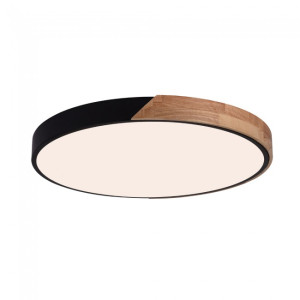 Plafon LED Mol CCT Smart Preto (70W) H