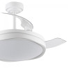 Ventilador LED aspas plegables Goan Blanco CCT Dim (72W) 5