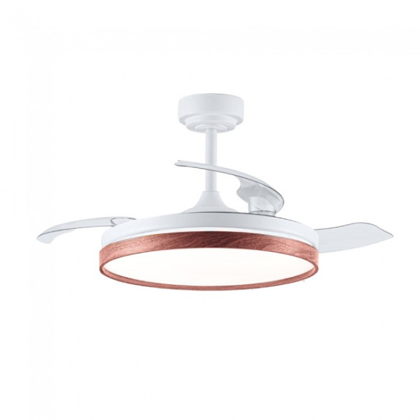 LED ventilador lâminas de dobramento Tamero Cerezo CCT Dim (72W) M 4