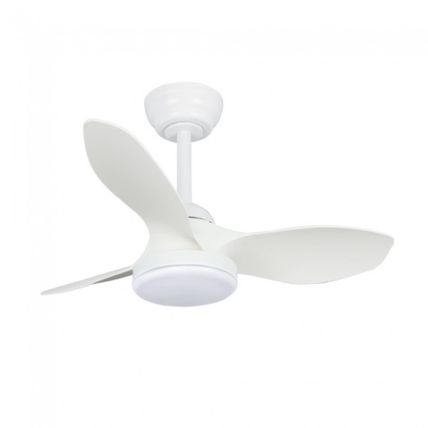 Ventilador LED Cavil Mini S Blanco CCT Dim (20W) M 4