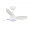 Ventilador LED Cavil Mini S Blanco CCT Dim (20W) 4