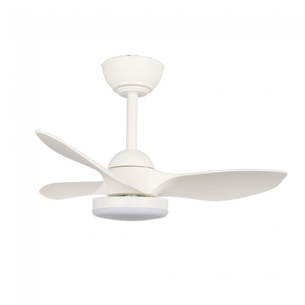 Ventilador LED Cavil Mini S Blanco CCT Dim (20W) M 5