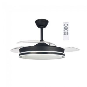 Ventilador LED com lâminas dobráveis H