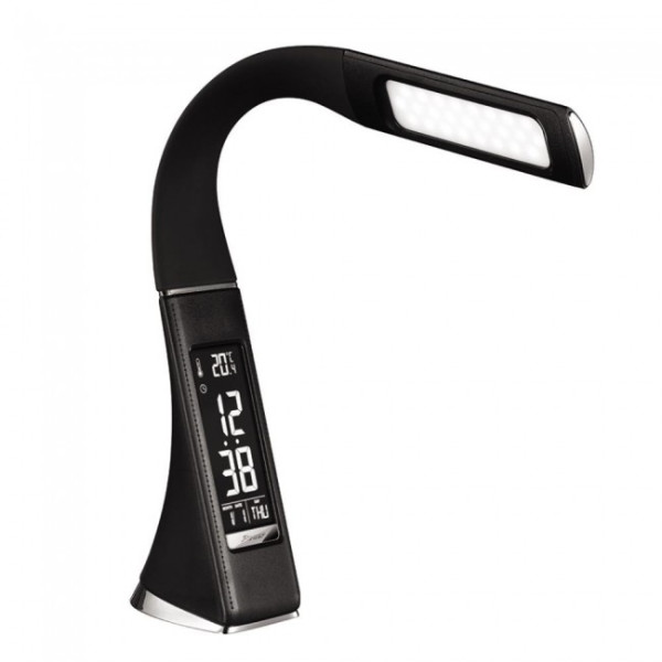 Pipo LED Flexo com Relógio Digital Preto (5W) M 2