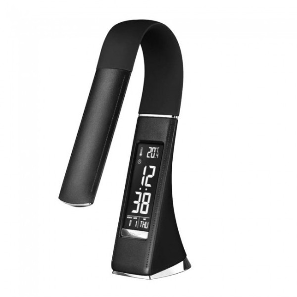 Flexo LED con reloj digital Pipo Negro (5W) M 4