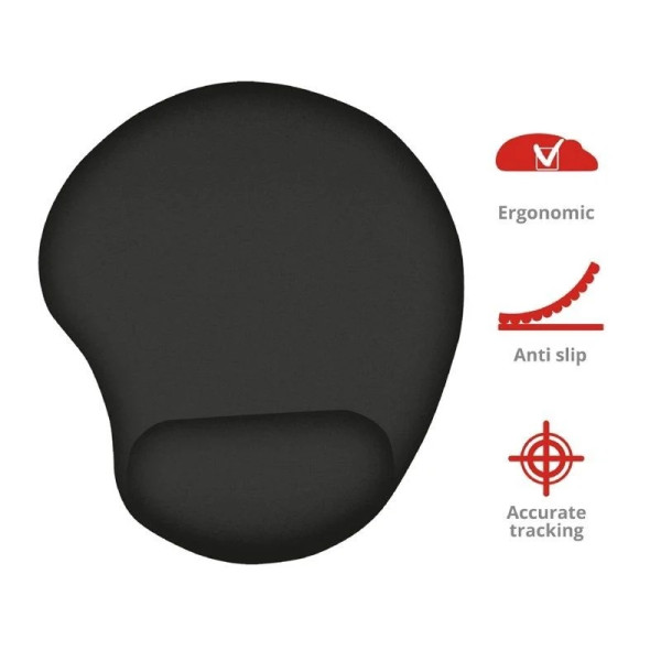 Alfombrilla Ergonómica Trust 16977 negro M 3