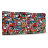Alfombrilla subblim 01puw02 graffiti xl/ 900 x 400 x 3 mm 1