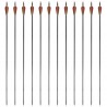Flechas de carbono para arco recurvo estándar. 30 0.76 cm. 12 pzas 4