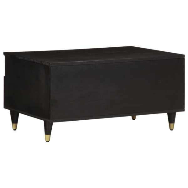 Mesa de centro de madera maciza mango 80x54x40 cm M 5