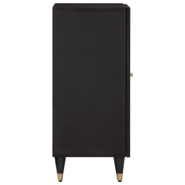 Armário auxiliar em madeira de mangueira maciça 40x33x75 cm M 4