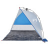 Tienda de playa impermeable apertura rápida azul celeste 5