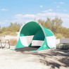 Tenda de praia 2 Pessoas pop-up impermeável verde mar 3