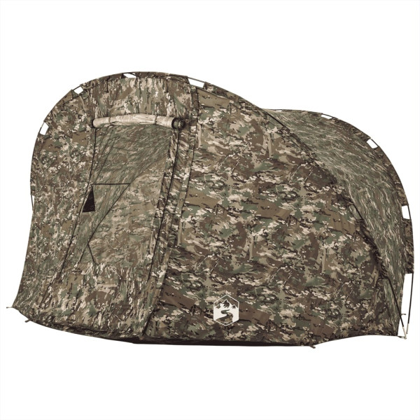 Tenda de pesca para 5 pessoas impermeável camuflagem M 4