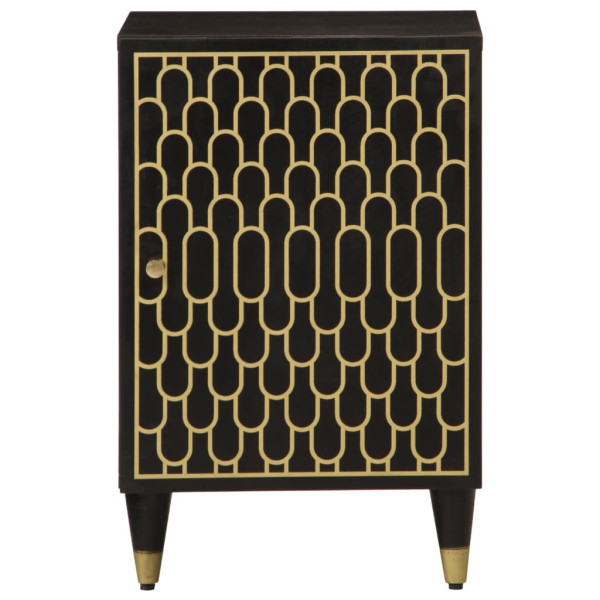 Mueble de baño madera maciza de mango 38x33x58 cm M 3