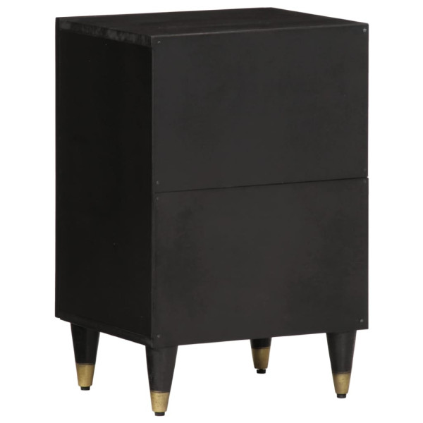 Mueble de baño madera maciza de mango 38x33x58 cm M 5