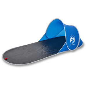 Tienda de playa pop-up impermeable azul H