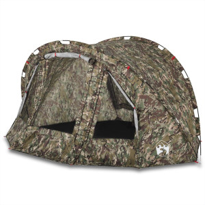 Tenda de pesca para 4 pessoas impermeável camuflagem H