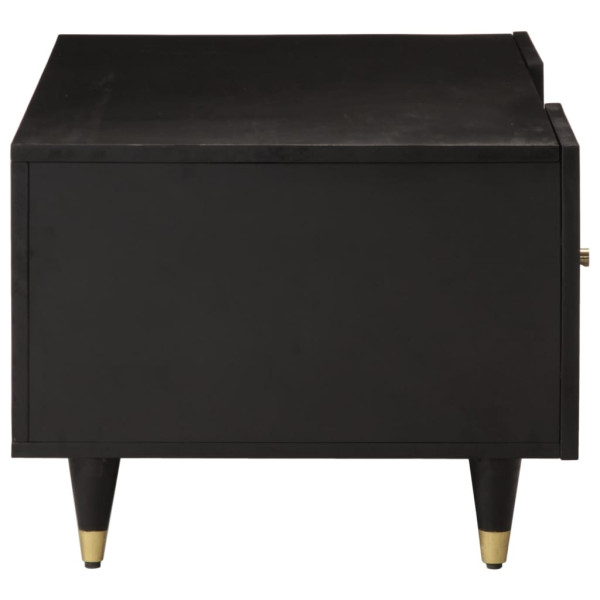 Mesa de centro de madera maciza mango 100x54x40 cm M 4