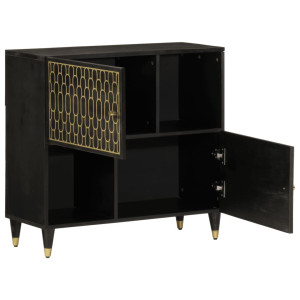 Móvel de apoio 80x33x75 cm madeira de mangueira maciça H