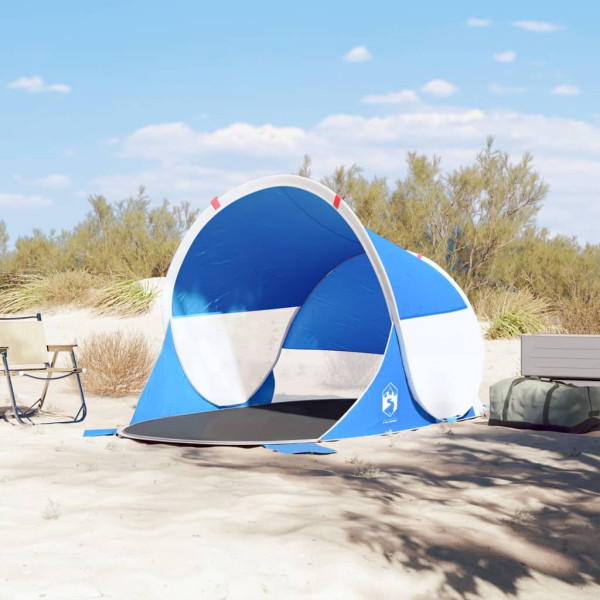 Tenda de praia 2 Pessoas pop-up impermeável azul ciano M 3