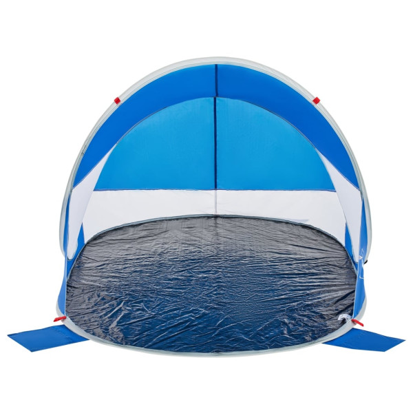 Tenda de praia 2 Pessoas pop-up impermeável azul ciano M 5