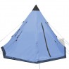 Tenda para 4 pessoas. azul 3