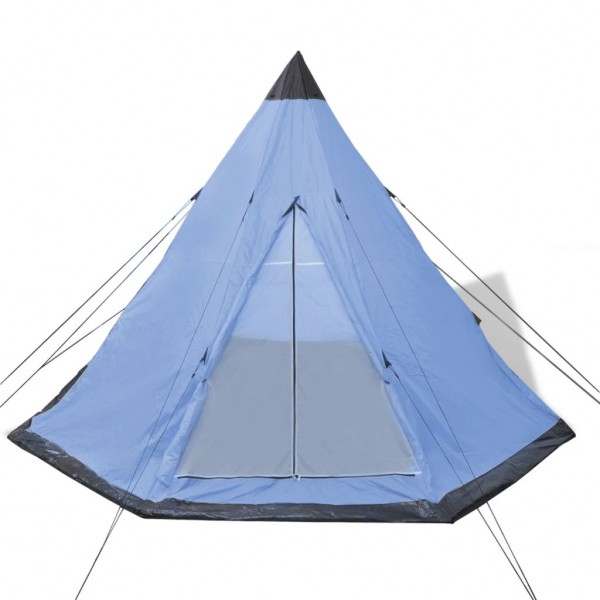 Tenda para 4 pessoas. azul M 4