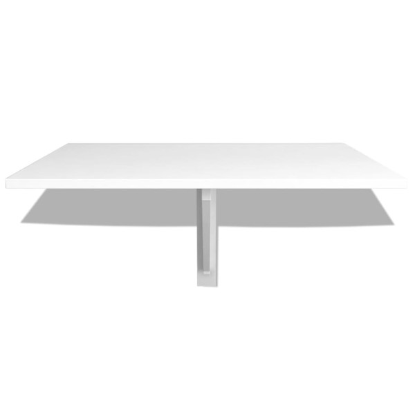 Mesa de parede dobrável 100x60 cm branco M 3
