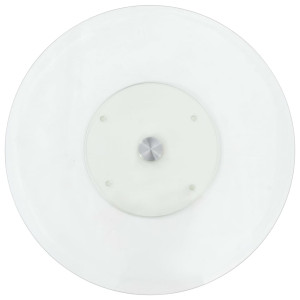 Plato giratorio para servir vidrio templado transparente 60 cm H