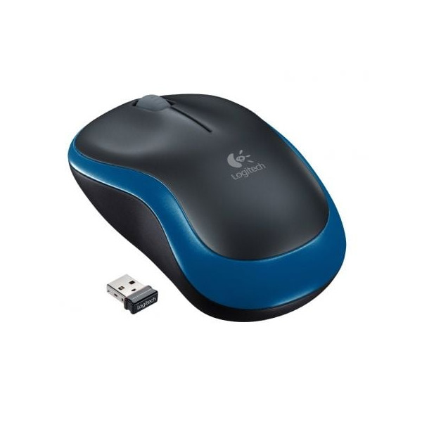 Ratón inalámbrico Logitech M185 negro M 2