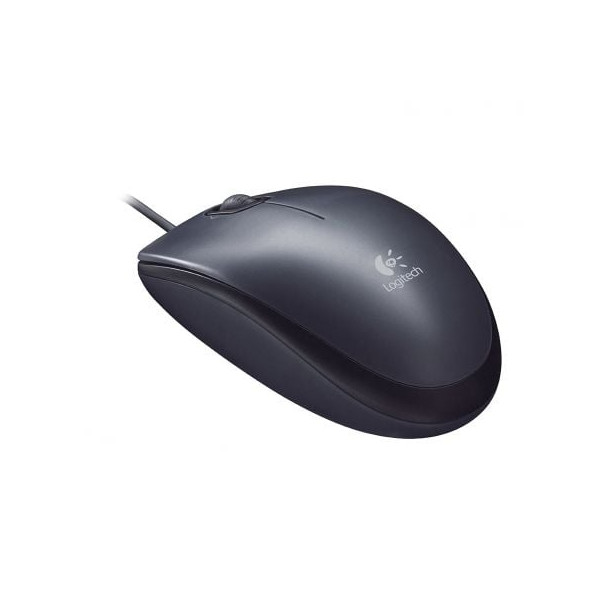 Ratón logitech m90/ hasta 1000 dpi/ gris v2 M 2