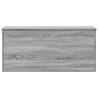 Caja de almacenaje madera ingeniería gris Sonoma 100x42x46 cm 4