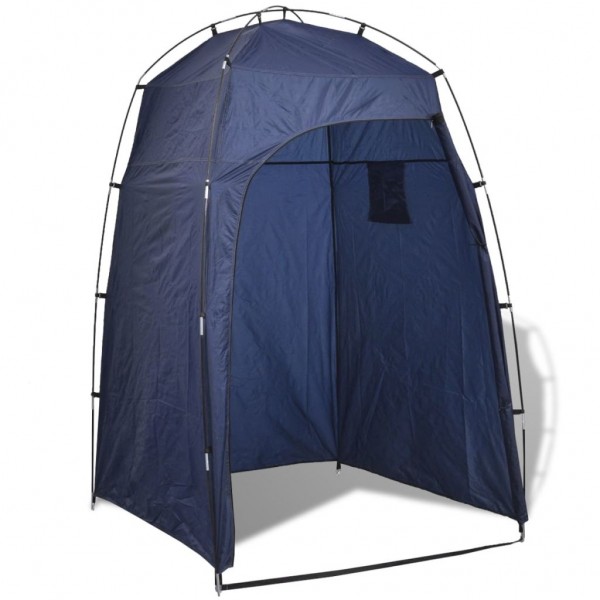 Carpa para ducha/WC/vestidor azul M 2