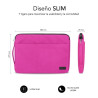 Funda Subblim Urban Sleeve para Portátiles hasta 14" rosa 3