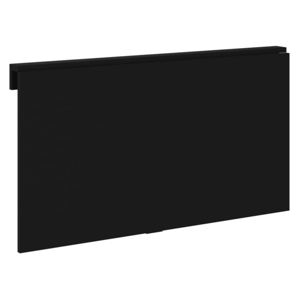 Mesa de pared plegable madera contrachapada negra 100x60x56 cm M 5