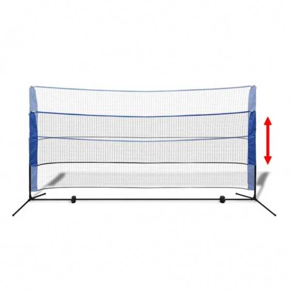 Red de bádminton con volantes 300x155 cm M 5