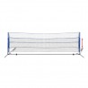 Conjunto rede de badminton com volantes 500 x 155 cm 5